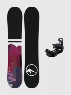 FR 147 + Team Pro M Black 2023 Snowboard Set