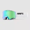 Norg Hiper White/Green Goggle 1 Norg Hiper White/Green Goggle -Peak Riders NorgHiperWhiteGreenGoggle